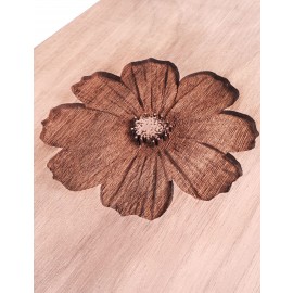 Laser Engrave Flower